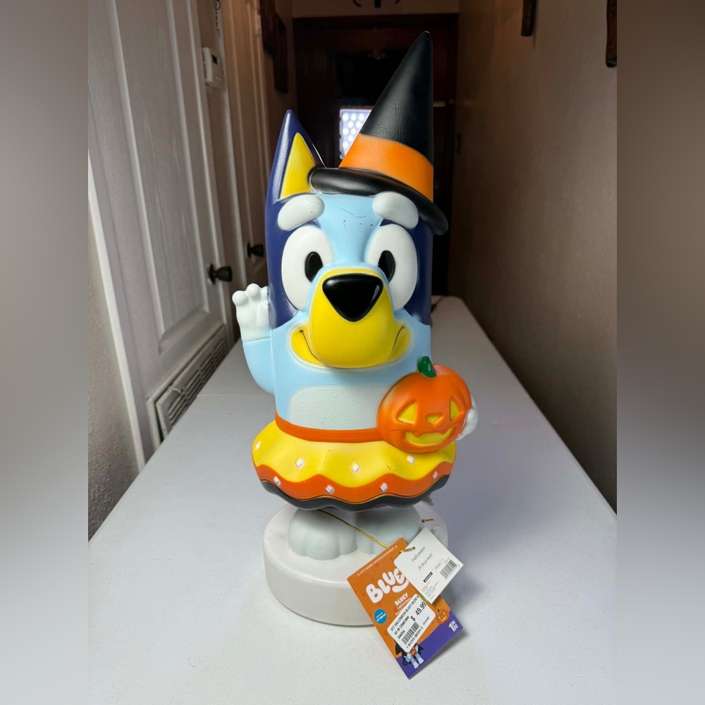 New
Halloween Bluey Blow Mold, 2'